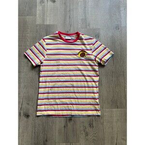 Nickelodeon All That Stripped T-Shirt Women’s Size Small Y2K